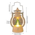 thumbnail image 2 of Warm White Christmas Lights,Led Christmas Lights,Dancing Santa Claus Design, Snow Globe Lantern with Snowing Effect, Holiday Tabletop Lantern for Home Decor, 2 of 2