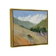 thumbnail image 3 of Stupell Sloped Nature Modern Landscape Landscape Painting Gold Floater Framed Art Print Wall Art, 3 of 6