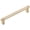 Satin Brass, variant on Emtek 84055.RECUS19.KNUS19 Knurled 6" Center To Center Bar Cabinet Pull - Flat Black /