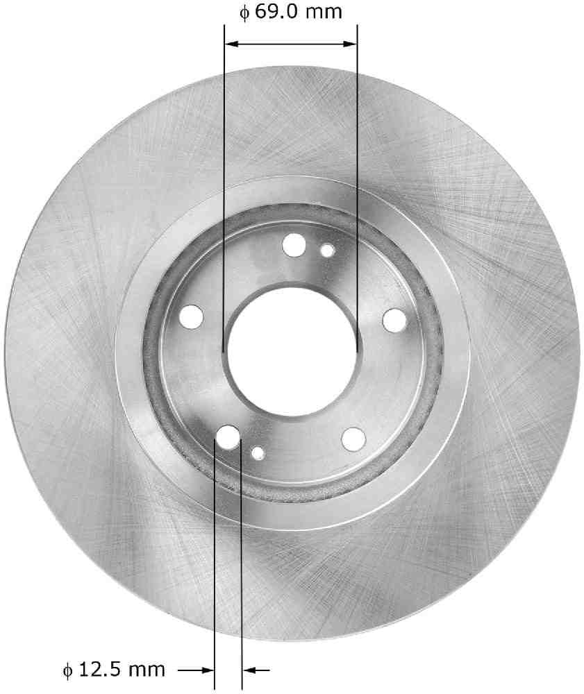 Bendix PRT6036 Premium Brake Rotor
