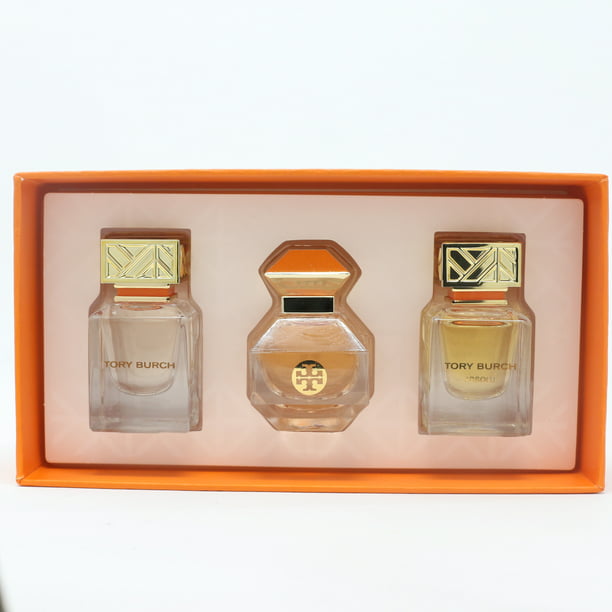 Tory Burch Signature 3 Piece Mini Splash Eau De Parfum Gift Set For Women -  