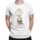 thumbnail image 4 of Camiseta oficial de Peanuts Charlie Brown Anxieties Snoopy para hombre, ropa de algodón, divertida camiseta de manga corta con cuello redondo, camiseta de talla grande, 4 of 5
