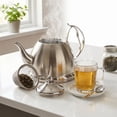 thumbnail image 4 of Creative Home Nobili-Tea 2.0 Qt Stainless Steel Tea Kettle with Removable Infuser Basket, 4 of 10