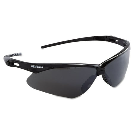 Outdoor Mirror Lens Safety Glasses KIMBERLY-CLARK 25688 Jackson Safety V30 Nemesis Safety Glasses, Black Frame, Smoke Mirror Lens ()