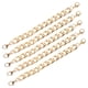 thumbnail image 3 of Cadena de hierro y Metal con hebilla de doble cabeza, funda para teléfono móvil artesanal, accesorios para bolso hechos a mano, 5 uds. (dorado), 3 of 5