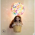 thumbnail image 1 of Luz De Noche De Globo De Aire Caliente Lámpara De Escritorio De Mesa Hecha A Mano Luz Decorativa Con Cesta De Mimbre Para Decoración De Iluminación Del Hogar Scienceny HA026724-13, 1 of 1