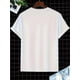 thumbnail image 3 of Camiseta de algodón para San Valentín, 1 pieza, para parejas, 100 % algodón, cuello redondo, estampado geométrico informal, corte regular, tejido de punto, ideal para verano, para adultos., 3 of 8