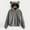 gray, variant on KIHOUT Fall Savings Clearance Women's Sweatshirt Women's Long Sleeve Fleece Sweatshirt Warm Bear Shape Fuzzy Hoodie Pullover