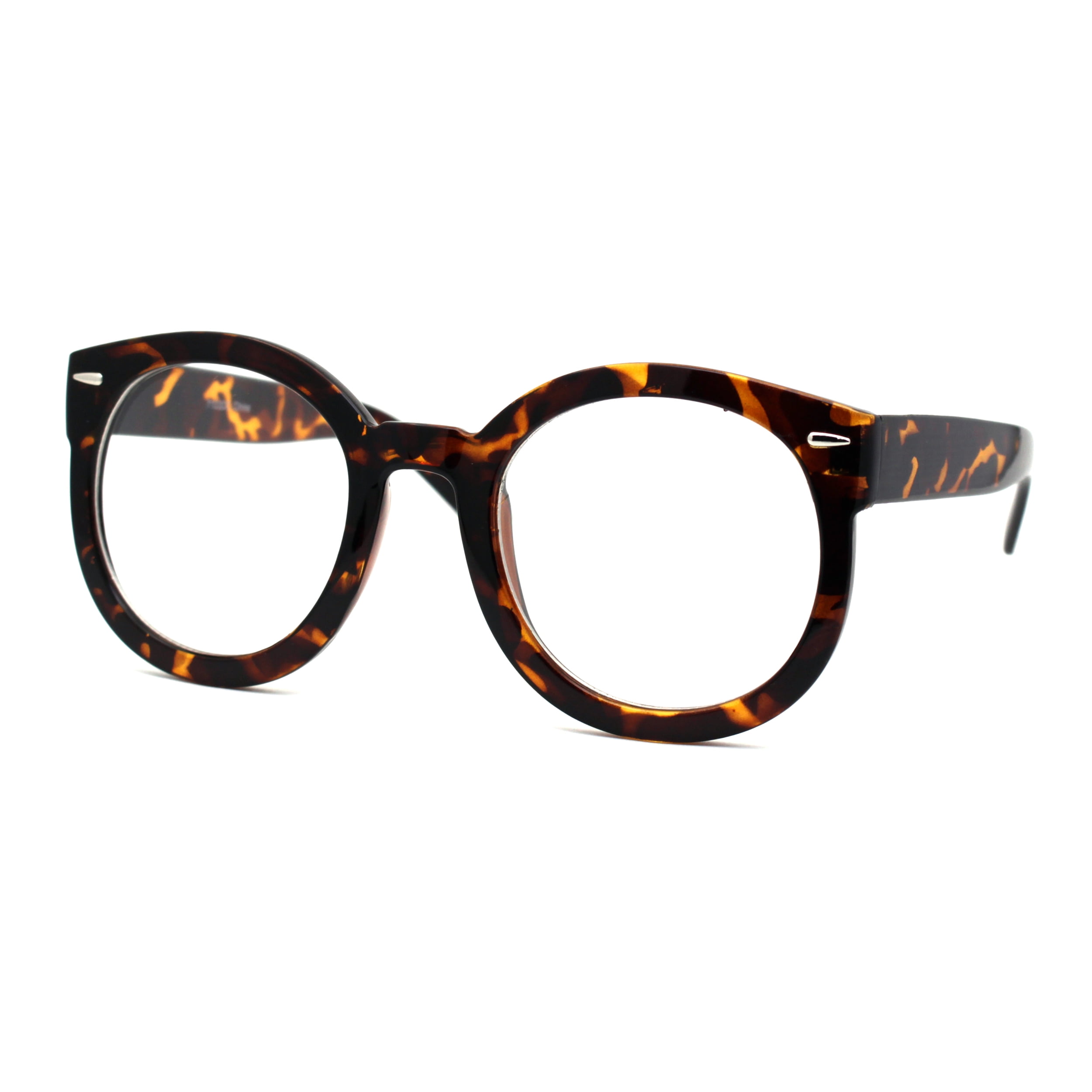 Thick rimmed round sunglasses sales