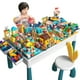thumbnail image 4 of Compatible con bloques de construcción de partículas grandes Lego, juguete de bricolaje, mesa de bloques de construcción multifuncional para niños, mesa de estudio ensamblada con, 4 of 4