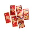thumbnail image 4 of GUOOL 6 Pcs Enveloppes Rouges du Nouvel An Chinois 2025 Hongbao pour Fête de Vacances, 4 of 9