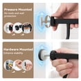 thumbnail image 5 of Pet Gate, 29.5''-34.25'' DOMIPET Pet Gate with Cat Door, Pressure Mount, Safety Gate Gift,Black, 5 of 10