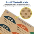 thumbnail image 5 of Avery Kraft Brown Oval Labels, 1.5" x 3", 500 Labels, 5 of 9