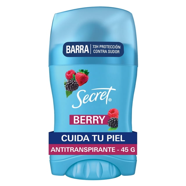 Antitranspirante Secret Barra Invisible Berry 45 g