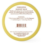 Badger Balm for Hardworking Hands, Unscented, 2 oz (2 Pack)