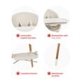 thumbnail image 4 of Skip Hop EON 4-in-1 High Chair Oat for Infant and Toddler, 4 of 6
