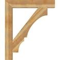 thumbnail image 3 of Ekena Millwork 6"W x 40"D x 48"H Balboa Block Rough Sawn Bracket, Western Red Cedar, 3 of 4