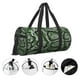 thumbnail image 3 of Balery Green Snakeskin Bolsa de Gimnasio para Mujeres y Hombres, Bolsa de Viaje Impermeable, Bolsa de Fin de Semana con Compartimento para Zapatos y Bolsillo Húmedo, 3 of 6