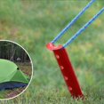 thumbnail image 2 of Guardoinrt Set de 5 Piquets de Tente Portables Clous de Sol Robustes et Résistants Neige et Sable Camping Rouge 23cm 1Set, 2 of 6