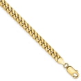 thumbnail image 1 of 14K Yellow Gold 4.3mm Solid Miami Cuban Chain, 1 of 4