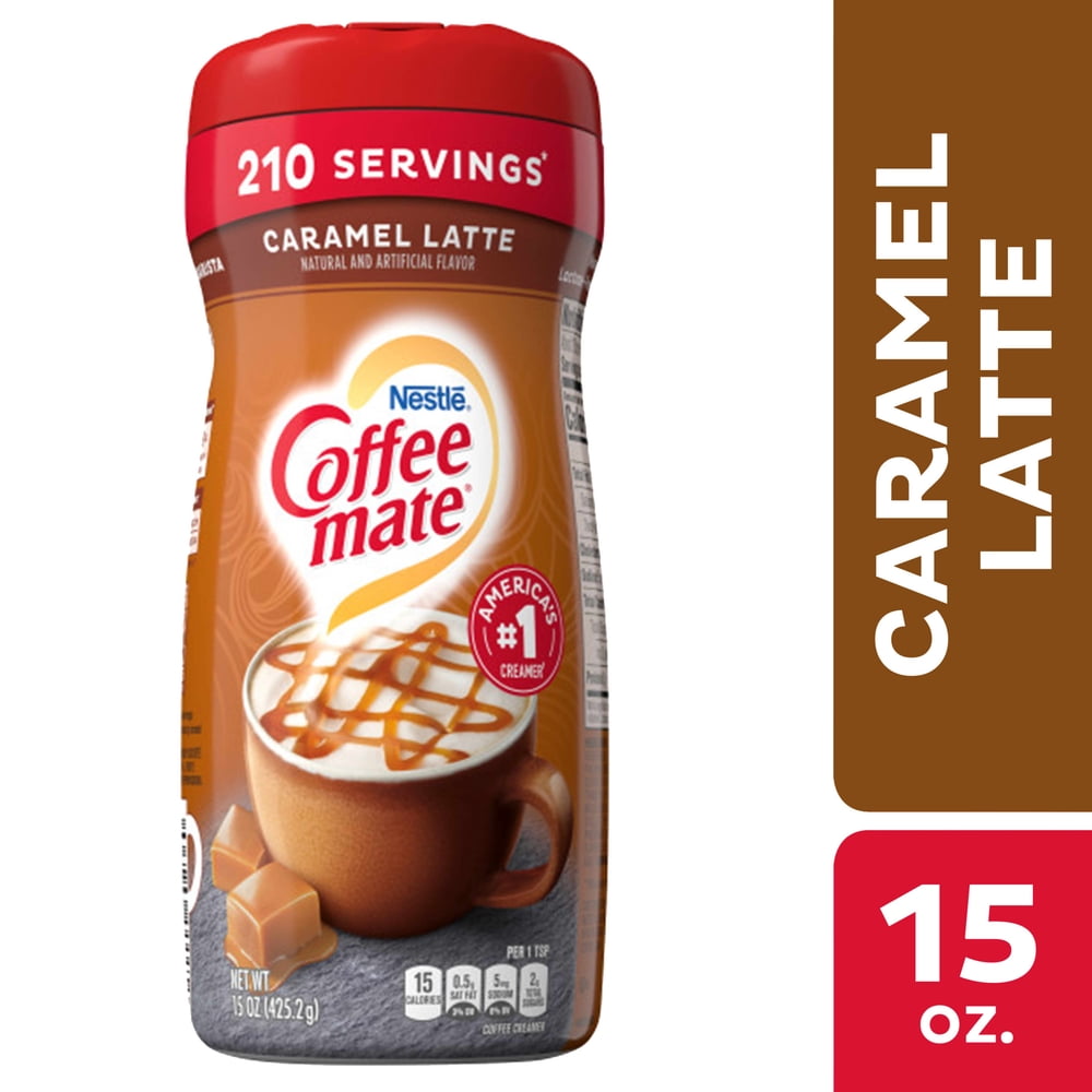 COFFEE MATE Caramel Latte Powder Coffee Creamer 15 oz
