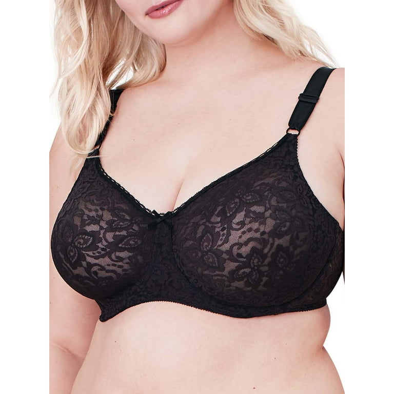 Buy Latte Nude Recycled Lace Full Cup Comfort Bra - 40B