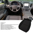 thumbnail image 3 of Cubierta Inferior del Asiento ANGGREK Tela Profesional Negro 20833416, 3 of 7
