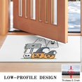 thumbnail image 3 of Pumpkin Spooky Non-Skid Door Mat - Innovative Design x Inch Halloween Pumpkin Ghost Absorbing Welcome Mat Switch Rug for Entryway Porch Entryway Bathroom, 3 of 7