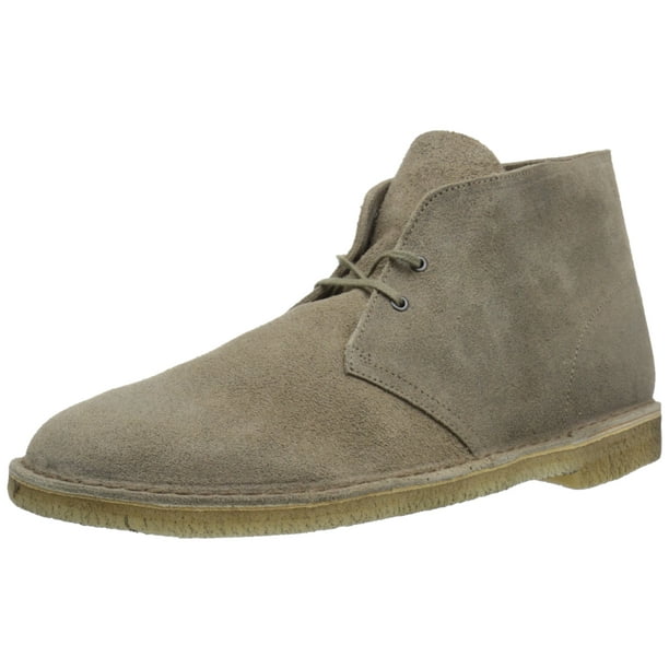 clarks distressed taupe desert boot