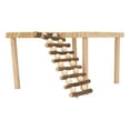 thumbnail image 2 of Hamster Playground Activity Set, Landscaping Easy To Install 2 Layer Hamster Climbing Platform With Ladder For Golden Hamsters For Sugar Glider, 2 of 8