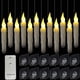 thumbnail image 2 of Velas flotantes Led colgantes, velas cónicas con Control remoto, decoración navideña para fiestas, cumpleaños, suministros de boda, 2 of 5