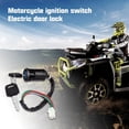 thumbnail image 4 of QJUHUNG WINOMO Ignition Lock Cylinder Starter Switch Lock Keys for  Terrain Vehicles Motorcycle Electric Vehicles (Black), 4 of 6