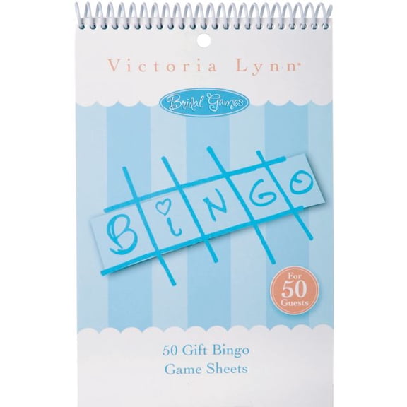 Darice Party Game Sheets 50/PKG   Bridal Bingo