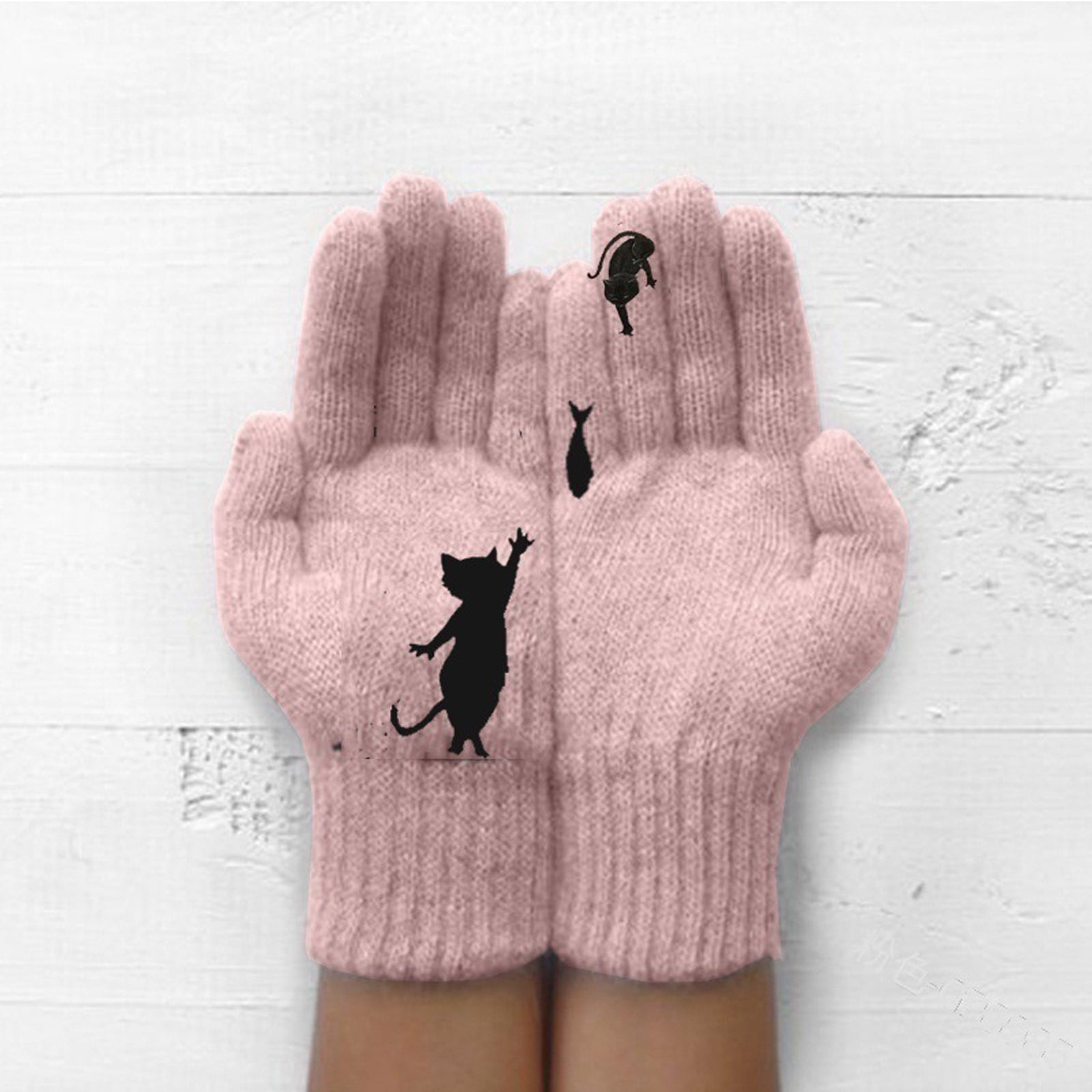 ladies cat gloves