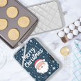 thumbnail image 5 of Yayeee Pot Holders Kitchen Heat Resistant with Pocket 7"x9.8" Cotton Oven Cooking Hot Pads, Christmas Santa, 5 of 7