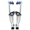 thumbnail image 2 of Drywall Stilts 24 - 40 inch Grade Adjustable Auminum Tool Stilt Silver for Painting Cleaning, 2 of 6