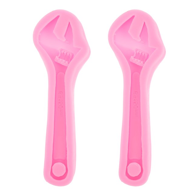 Miangastore 2 Pcs Moules à Gâteau en Forme de Clé Moules à Pâtisserie Fondant