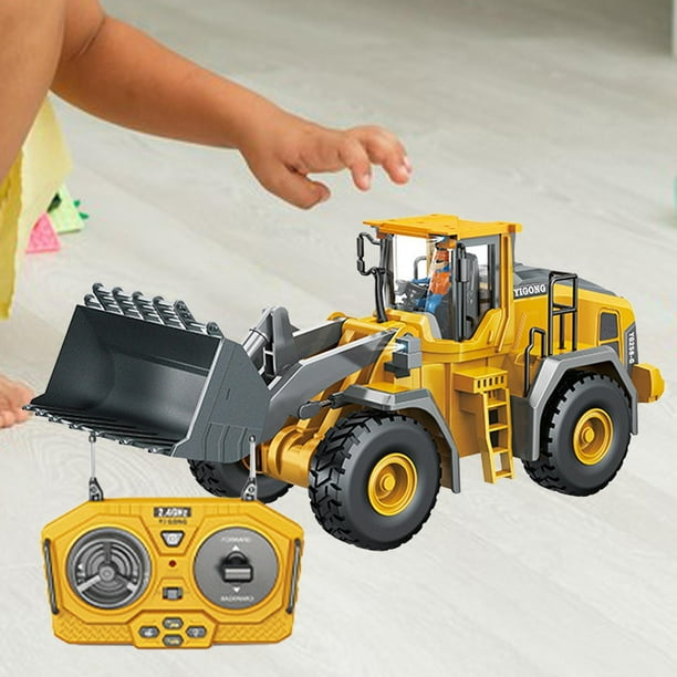 Excavadora con mando a distancia de juguete CUTICAT vehículo de ingeniería juguete de construcción RC