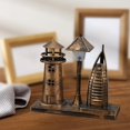 thumbnail image 1 of Luz nocturna Artesanía antigua Salvador Estatua Vintage Lámpara de calle coleccionable, 1 of 10