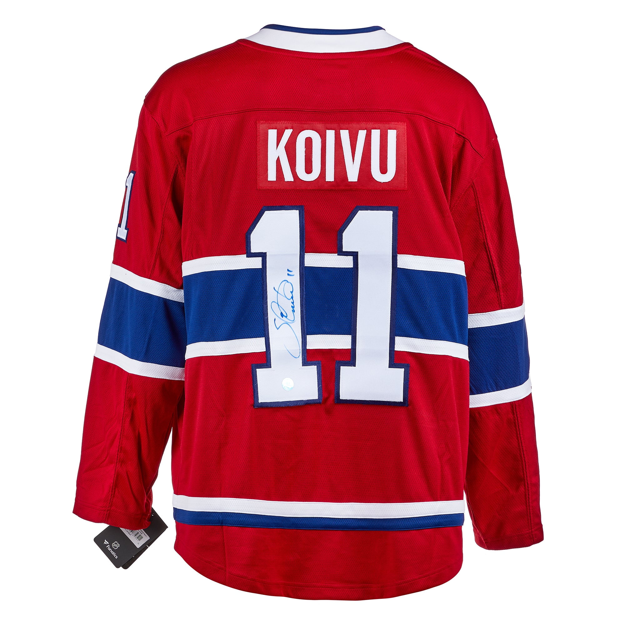 Saku Koivu Montreal Canadiens Maillot de Fanatiques Dedicaces Walmart