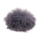 thumbnail image 4 of 2 piezas gris exterior micrófono parabrisas Wind Muff cubierta peluda para micrófono de solapa, 4 of 9