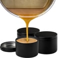 thumbnail image 5 of Candle Tins,Bexikou 10 Pack 8oz Candle Tins for Making Candles,Candle Jars with Lids,Candle Containers for DIY Candle Making,Black Candle Tins,Empty Candle Jars for Making Candles (Black-8 oz), 5 of 7