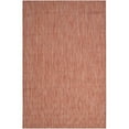 thumbnail image 2 of Safavieh Courtyard Collection Red and Beige Indoor Outdoor Area Rug, 8' x 11', 2 of 7