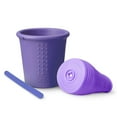 thumbnail image 3 of GoSili Straw Cup 8oz. Purple, 3 of 3