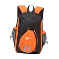 thumbnail image 4 of Lipstore Table Tennis Backpack Rucksack Multifunctional Water Resistant Waterproof Tennis black, 4 of 8