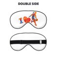 thumbnail image 2 of PAYOHTO I Love Basketball Soft Sleep Mask Comfort Pure Silk Eye Cover for Travel Office Camping, 2 of 7