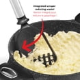 thumbnail image 3 of Starfrit Gourmet STEEL Presse-Purée Nylon avec Manche Acier Inoxydable, Tête Résistante À La Chaleur, Racloir Intégré, Durable, Compatible Revêtements Antiadhésifs, Va Au Lave-Vaisselle, 3 of 5