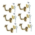 thumbnail image 1 of 6 soportes para barandilla de escalera, pasamanos fijos para escalera 6cmx6cm, 1 of 9
