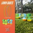 thumbnail image 2 of NERF Soft Tip Lawn Darts - Fun Outdoor Family Yard Game - Adults + Kids Soft Tip Lawn Dart Set - Perfect for Camping, Backyard + Outdoors - Includes (4) NERF Soft Tipped Lawn Darts + (2) Targets, 2 of 10