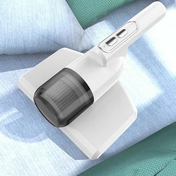 Lingouzi Aspirateur pour Pc, Nettoyeur de Lit avec 2 Modes, Aspire les Acariens, la Saleté, les Poils d'Animaux avec une Agitation de 8 000 par Minute, Filtre Lavable, Idéal pour Sofa, Lit, Tapis